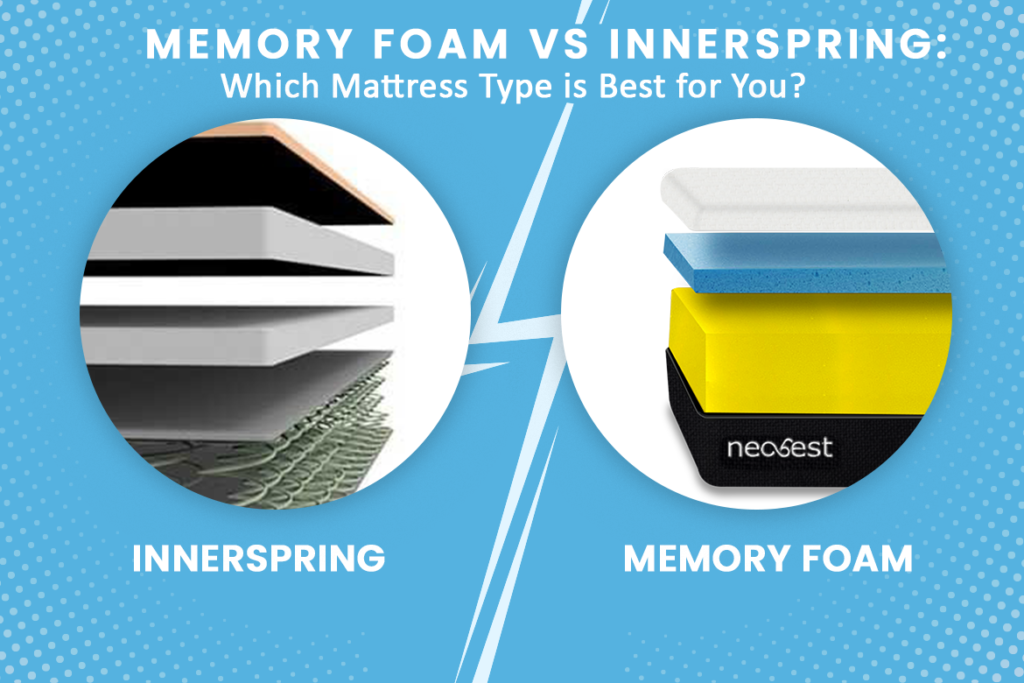Memory Foam vs. Innerspring Mattresses